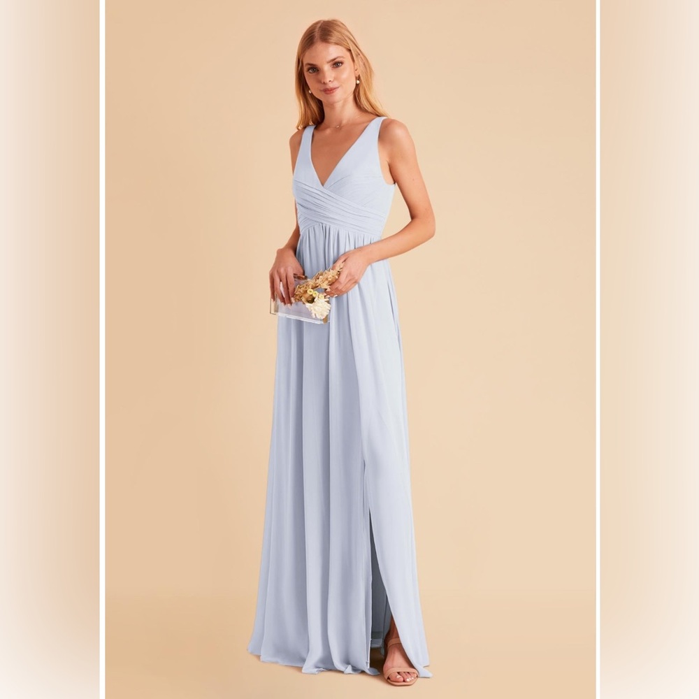 Birdy Grey Ice Blue Bridesmaids dress